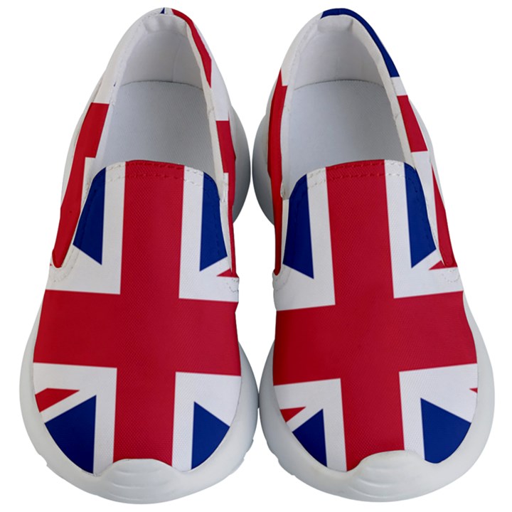 UK Flag Kids  Lightweight Slip Ons