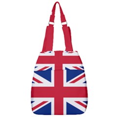 Uk Flag Center Zip Backpack by FlagGallery