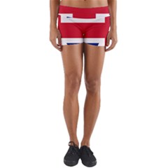 Uk Flag Union Jack Yoga Shorts by FlagGallery