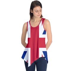 Uk Flag Union Jack Sleeveless Tunic by FlagGallery