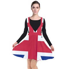 Uk Flag Union Jack Plunge Pinafore Dress by FlagGallery