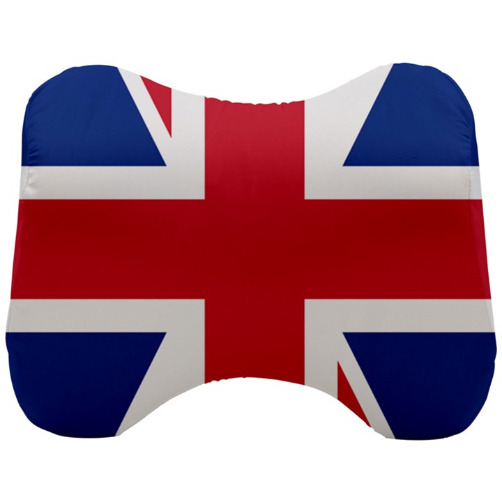 UK Flag Union Jack Head Support Cushion