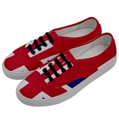 Uk Flag Union Jack Men s Classic Low Top Sneakers by FlagGallery