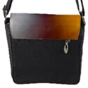 Abstract Easy Shining Flap Closure Messenger Bag (S) View1