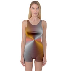 Abstract Easy Shining One Piece Boyleg Swimsuit by Bajindul