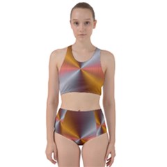 Abstract Easy Shining Racer Back Bikini Set by Bajindul