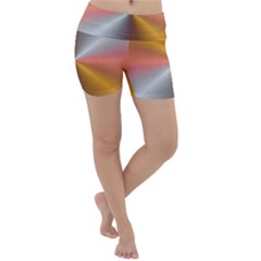 Abstract Easy Shining Lightweight Velour Yoga Shorts by Bajindul