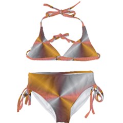 Abstract Easy Shining Kids  Classic Bikini Set by Bajindul