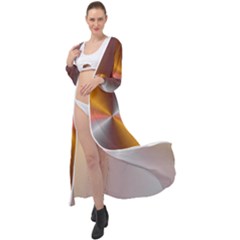 Abstract Easy Shining Maxi Chiffon Beach Wrap by Bajindul