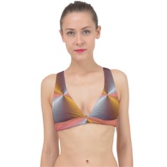 Abstract Easy Shining Classic Banded Bikini Top