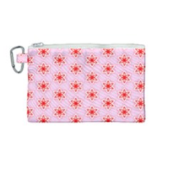 Pattern Texture Canvas Cosmetic Bag (medium) by Mariart