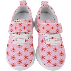 Pattern Texture Kids  Velcro Strap Shoes