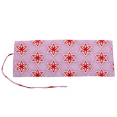 Pattern Texture Roll Up Canvas Pencil Holder (s)