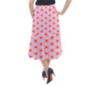 Pattern Texture Midi Mermaid Skirt View2