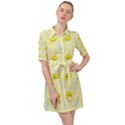 Lemonade Polkadots Belted Shirt Dress View1