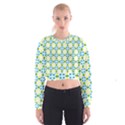 Pattern Texture Seamless Cropped Sweatshirt View1