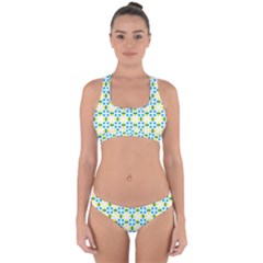 Pattern Texture Seamless Cross Back Hipster Bikini Set by Simbadda