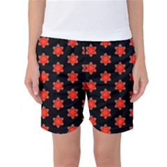 Flower Pattern Pattern Texture Women s Basketball Shorts by Simbadda