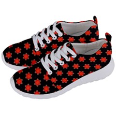 Flower Pattern Pattern Texture Men s Lightweight Sports Shoes by Simbadda