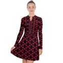 Pattern Seamless Texture Design Long Sleeve Panel Dress View1