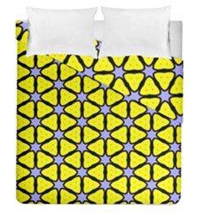 Pattern Modern Colorful Bright Duvet Cover Double Side (queen Size) by Simbadda