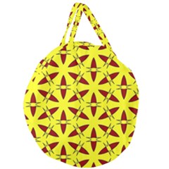 Backgrounds Texture Pattern Texture Giant Round Zipper Tote by Simbadda