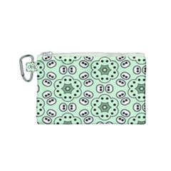 Background Texture Dots Pattern Canvas Cosmetic Bag (small) by Simbadda