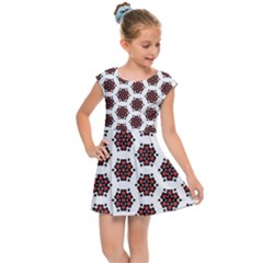 Pattern Seamless Seamless Pattern Kids  Cap Sleeve Dress by Simbadda