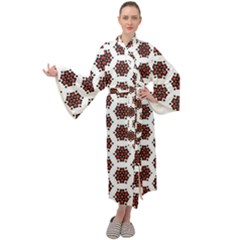 Pattern Seamless Seamless Pattern Maxi Velour Kimono