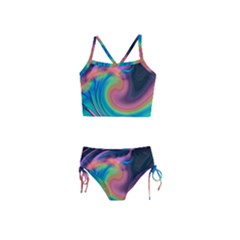 Abstract Art Abstract Background Girls  Tankini Swimsuit by Simbadda