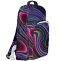 Art Abstract Colorful Abstract Art Double Compartment Backpack View2