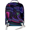 Art Abstract Colorful Abstract Art Double Compartment Backpack View3