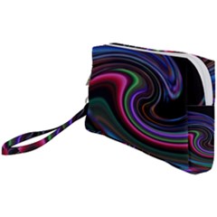 Art Abstract Colorful Abstract Art Wristlet Pouch Bag (small)