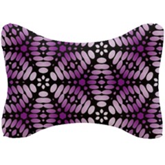 Pattern Purple Seamless Design Seat Head Rest Cushion