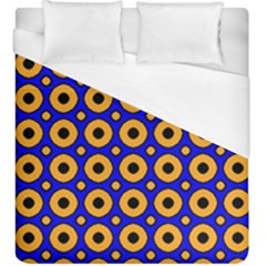 Pattern Circle Seamless Texture Duvet Cover (king Size) by Simbadda