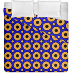 Pattern Circle Seamless Texture Duvet Cover Double Side (king Size) by Simbadda