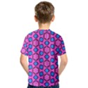 Pattern Pink Stars Texture Seamless Kids  Sport Mesh Tee View2