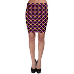 Pattern Colorful Texture Design Bodycon Skirt