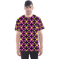 Pattern Colorful Texture Design Men s Sports Mesh Tee