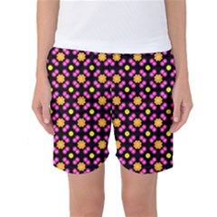 Pattern Colorful Texture Design Women s Basketball Shorts