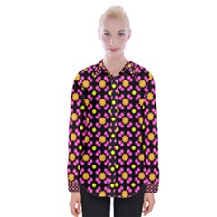 Pattern Colorful Texture Design Womens Long Sleeve Shirt