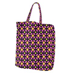 Pattern Colorful Texture Design Giant Grocery Tote by Simbadda