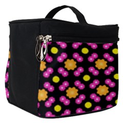 Pattern Colorful Texture Design Make Up Travel Bag (small)