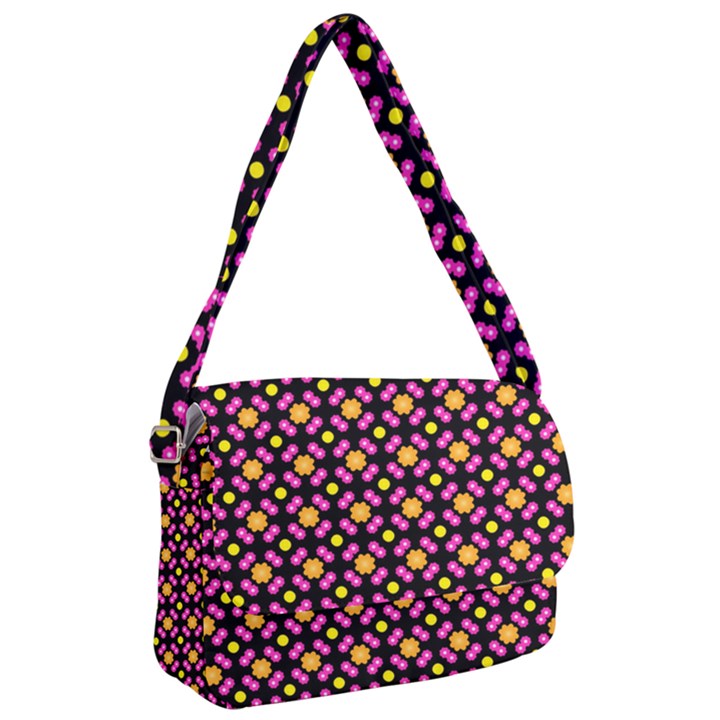 Pattern Colorful Texture Design Courier Bag