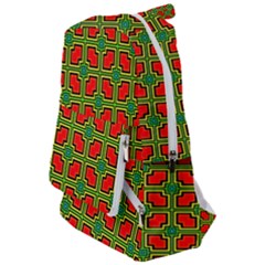 Pattern Modern Texture Seamless Red Yellow Green Travelers  Backpack by Simbadda