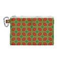 Pattern Modern Texture Seamless Red Yellow Green Canvas Cosmetic Bag (Medium) View1