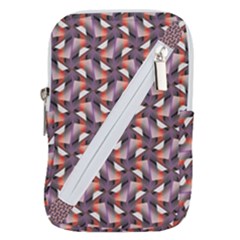 Pattern Abstract Fabric Wallpaper Belt Pouch Bag (large)