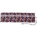 Pattern Abstract Fabric Wallpaper Roll Up Canvas Pencil Holder (L) View2