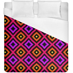 Squares Modern Backgrounds Texture Duvet Cover (king Size) by Simbadda