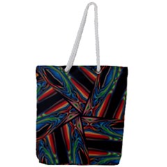 Abstract Art Abstract Background Full Print Rope Handle Tote (large) by Simbadda